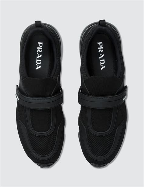 scarpe sneaker basse prada velcro|cloudbust prada sneakers.